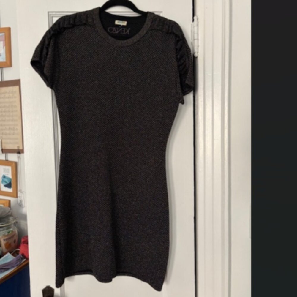 Sparkly black KENZO cocktail dress